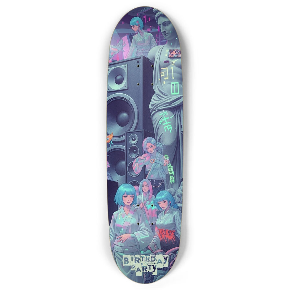 Holographic Synthwave Serenity