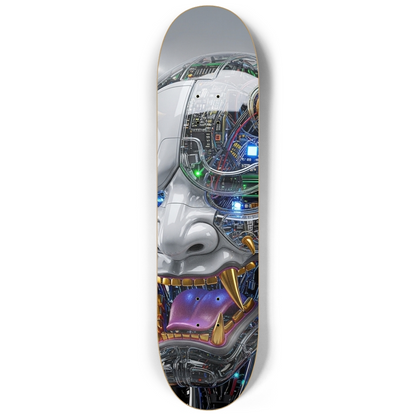 Cyber-Oni Tripic Wall Art